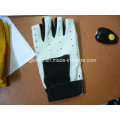 Half Finger Glove-Racing Glove-Bicycle Glove-Work Glove-Leather Glove